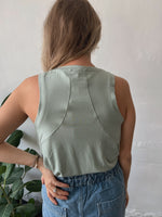 Nicole Tank in Dusty Sage