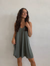 Not So Basic Dress in Jade