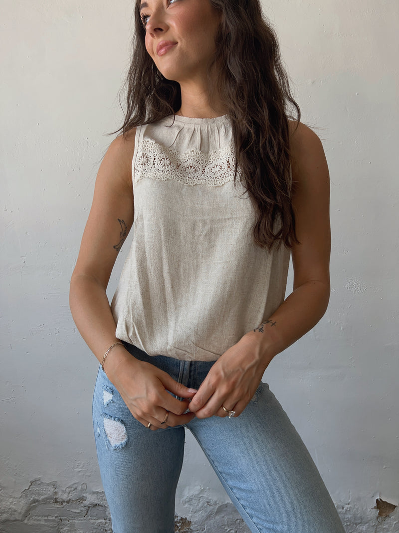 So Sweet Crochet Tank