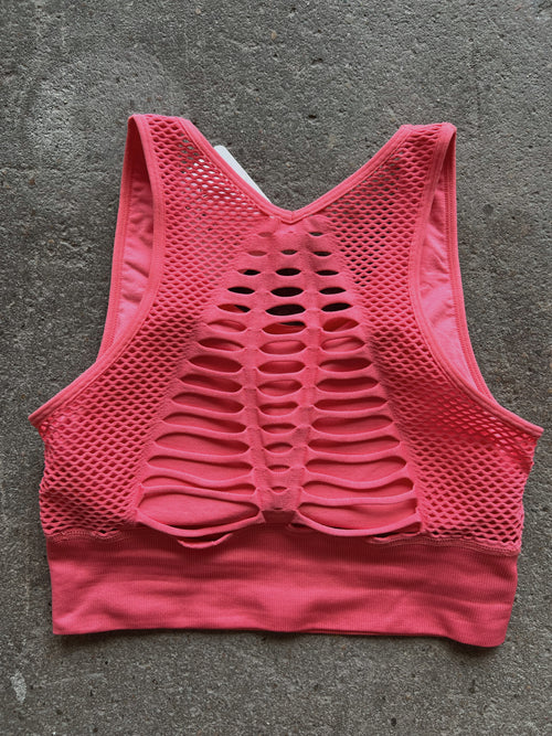 Speed Up Sports Bra in Bubblegum