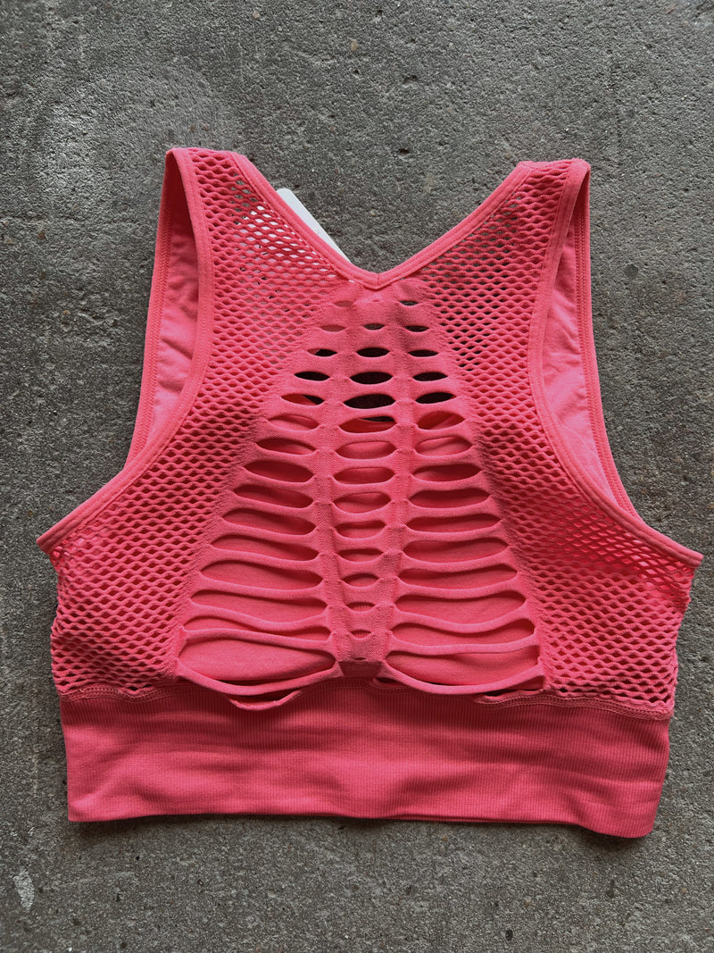 Speed Up Sports Bra in Bubblegum