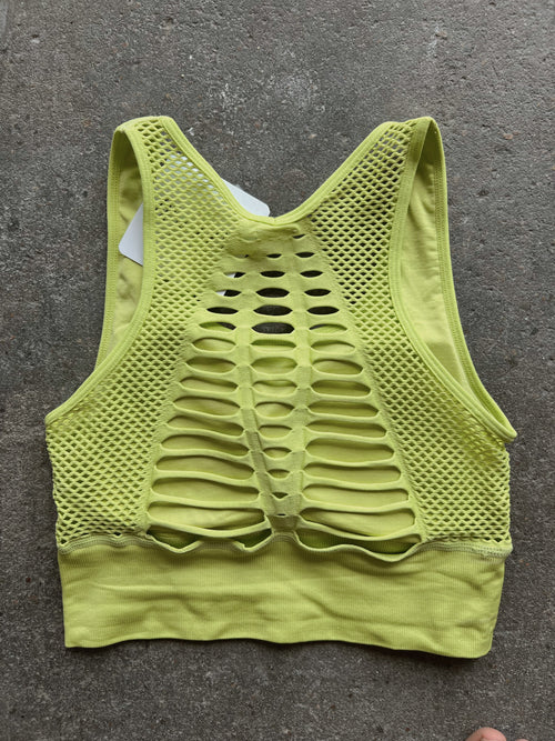Speed Up Sports Bra in Lettuce