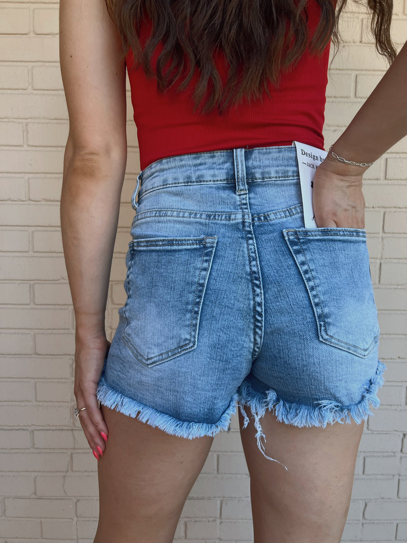 SUMMER DOORBUSTER Sherri Denim Shorts