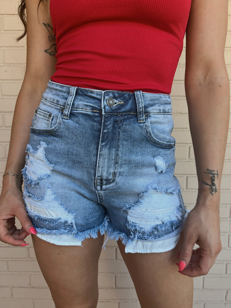 SUMMER DOORBUSTER Sherri Denim Shorts