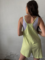 Lime Cotton Romper