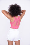 Speed Up Sports Bra in Bubblegum