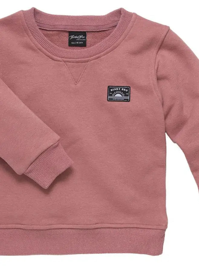 The Canyons Sweatshirt in Mauve