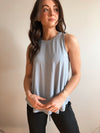 Arielle Tank in Light Denim