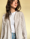 Barrymore Tunic in Heather Oatmeal