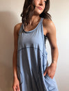 Knox Harem Jumpsuit in Denim