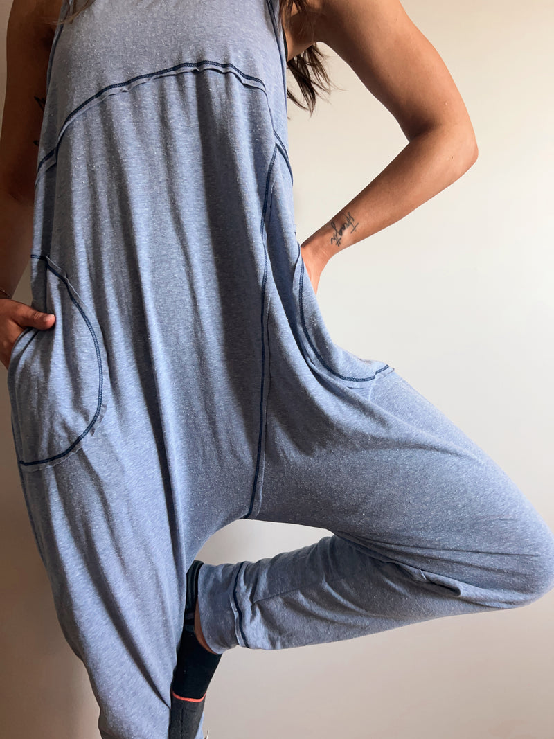 Knox Harem Jumpsuit in Denim