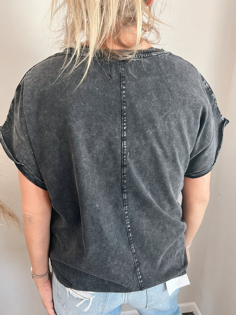 Milo Tee in Black
