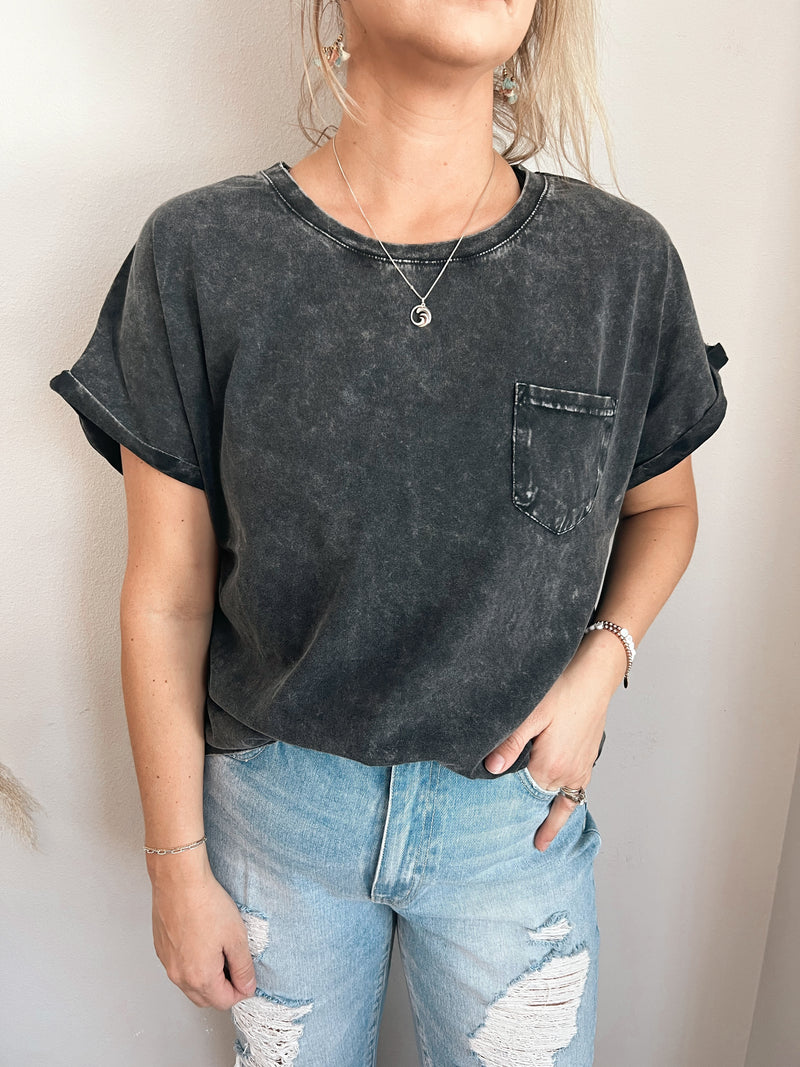 Milo Tee in Black