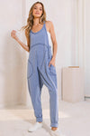 Knox Harem Jumpsuit in Denim