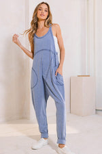 Knox Harem Jumpsuit in Denim