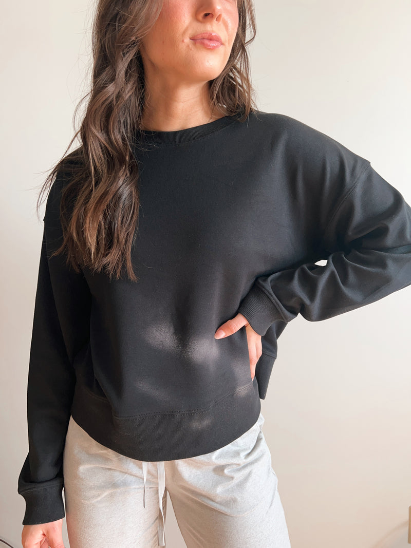Martina Pullover in Black