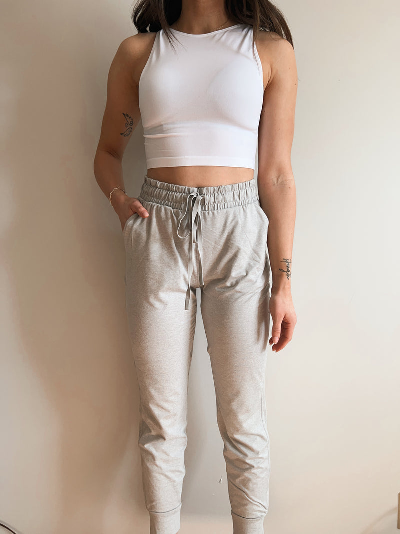 Junie Jogger in Heather Storm