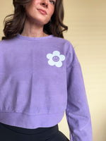 Person Behind Me Cropped Sweatshirt