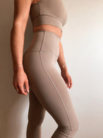Get Active Bra & Legging Set in Mocha