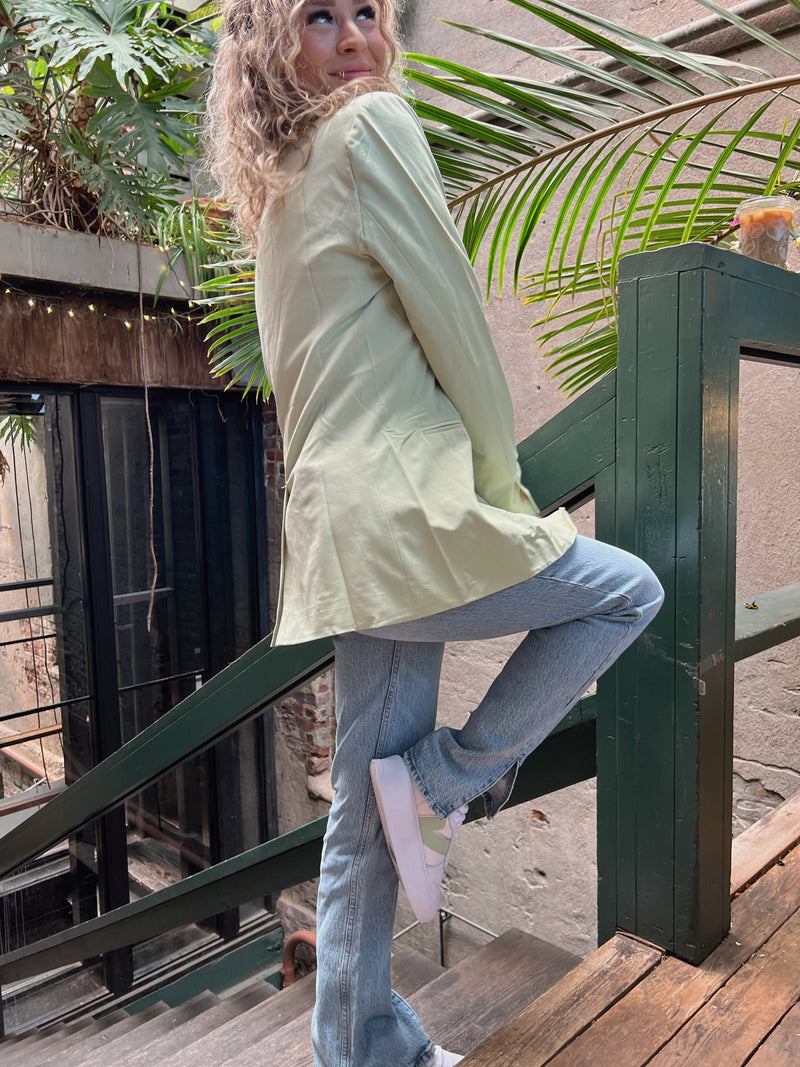 Mint & Silver Sneaker