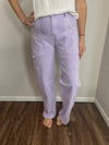 Purple Cargo Pants