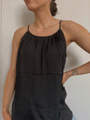 Gabbi Tassle Tank in Black