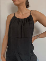 Gabbi Tassle Tank in Black