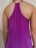 Billie Racerback Tank in Violet