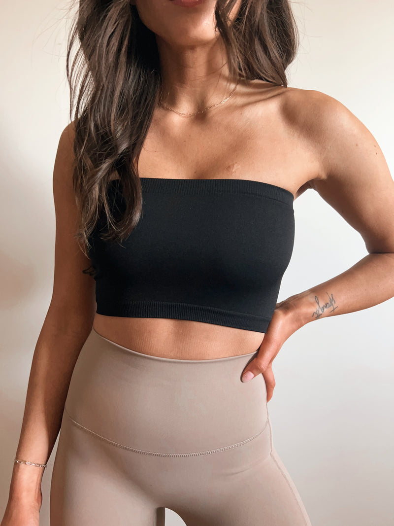 Strapless Bralette in Black