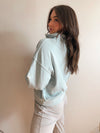 Vanessa Pullover in Dusty Blue