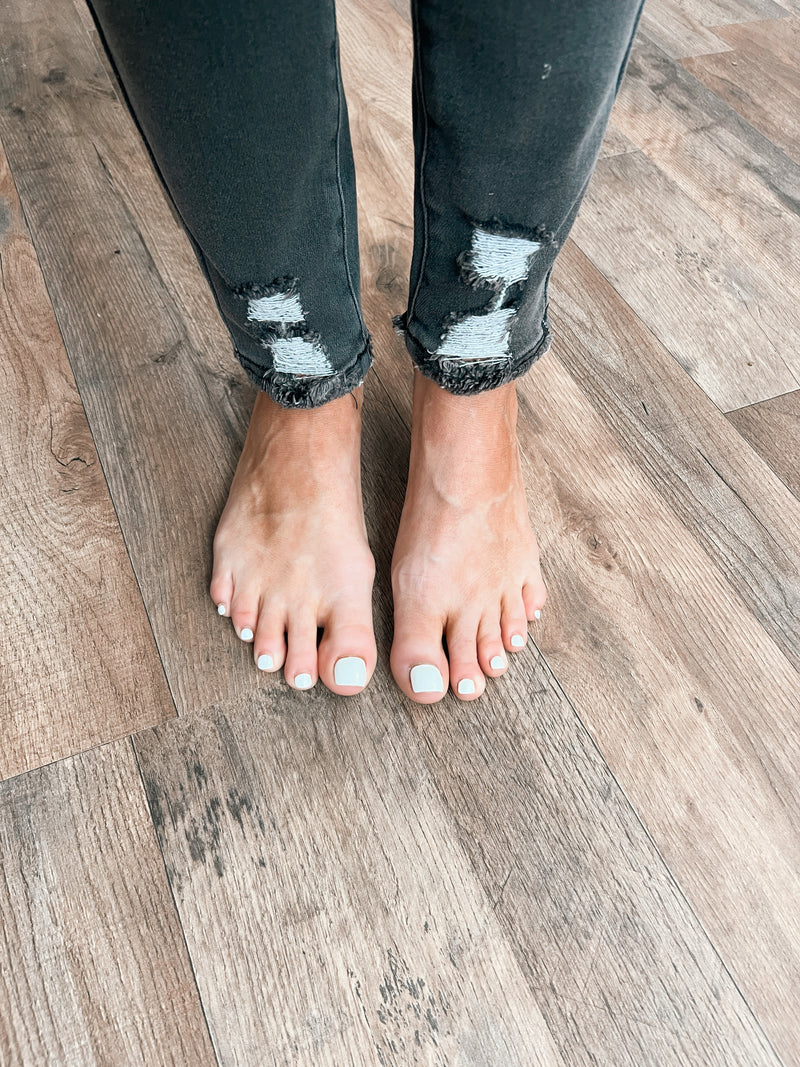 KanCan Washed Black High Rise Skinny