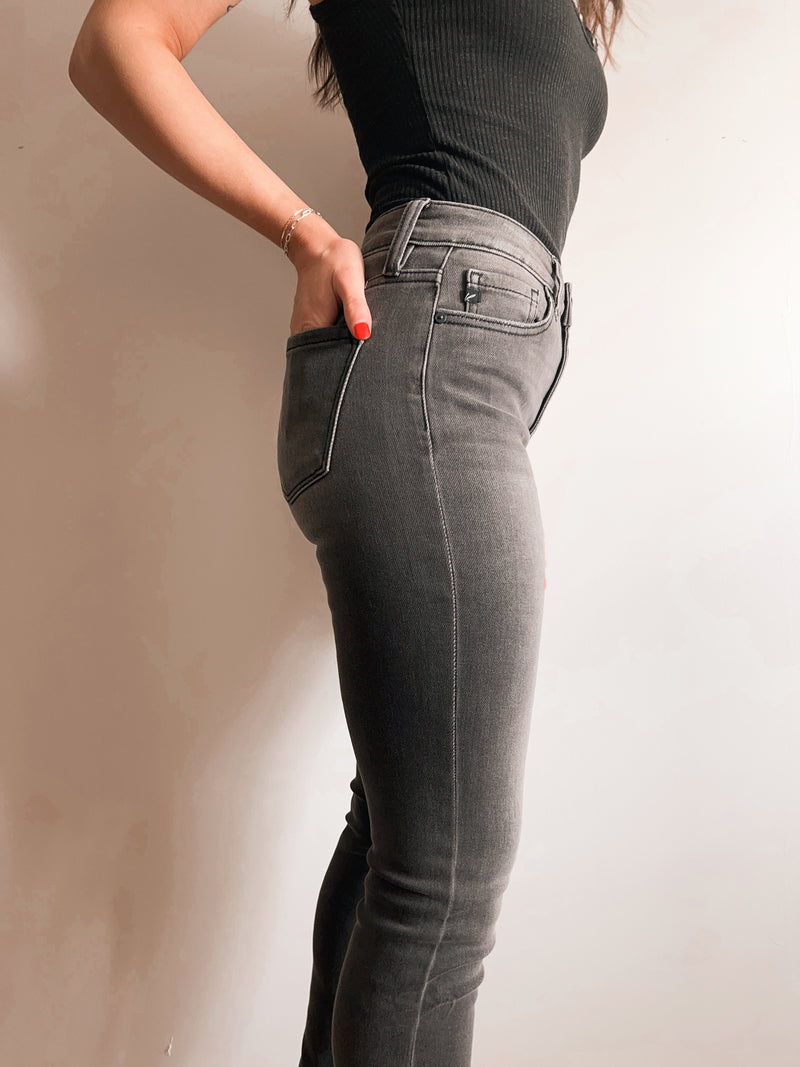 KanCan Washed Black High Rise Skinny